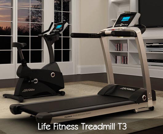 Life Fitness Treadmill T3 Pros