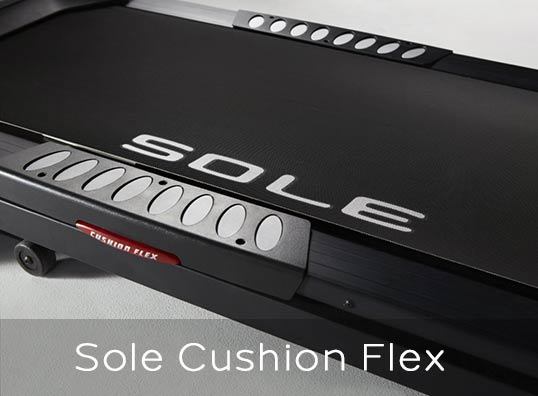Sole Treadmills Cushion Flex System