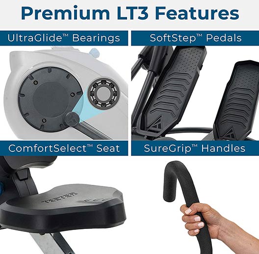 Teeter FreeStep LT3 ComfortSelect seat