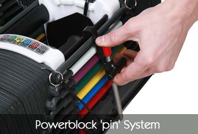 Powerblock pin System