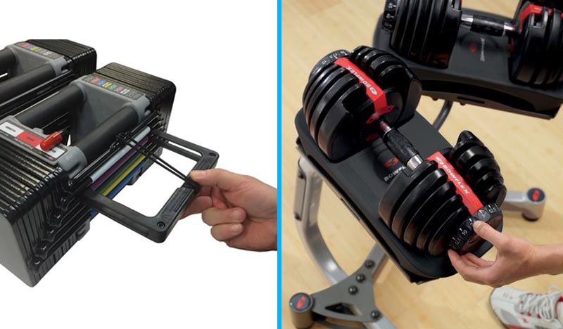 Powerblock vs Bowflex Dumbbells Comparison - Details