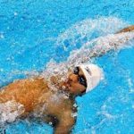 Backstroke Swimming