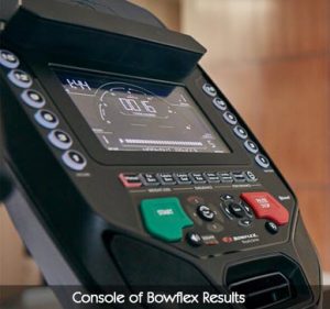 Console of Bowflex Results