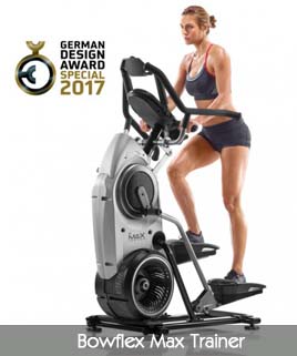 Design Award of Bowflex Max Trainer