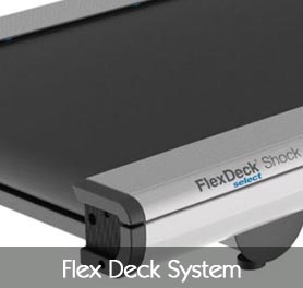Flex Deck shock absorption system