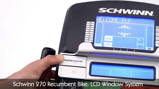 schwinn 270 recumbent bike 2018