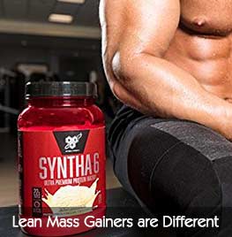 Lean Mass Gainers are Different