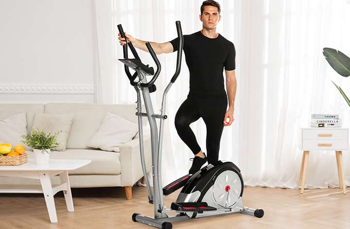 Best for Larger Users - ANCHEER Elliptical