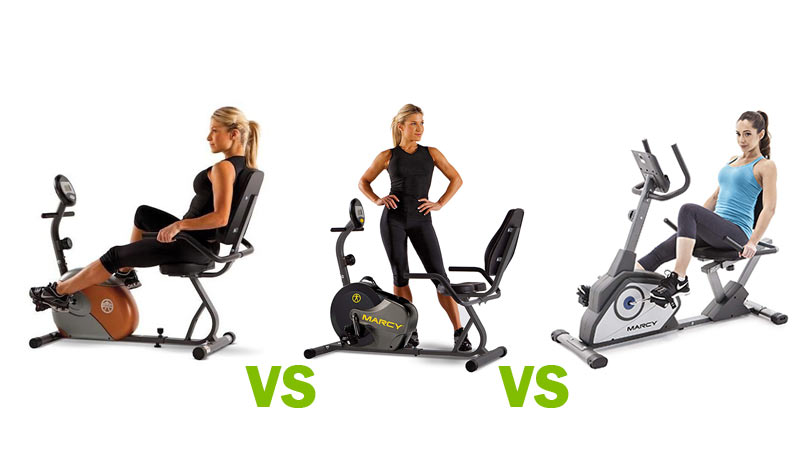 Marcy ME-709 vs NS-716R vs NS-40502R Recumbent Bike