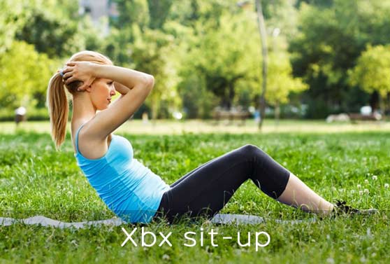 10 XBX exercises - Partial sit-up