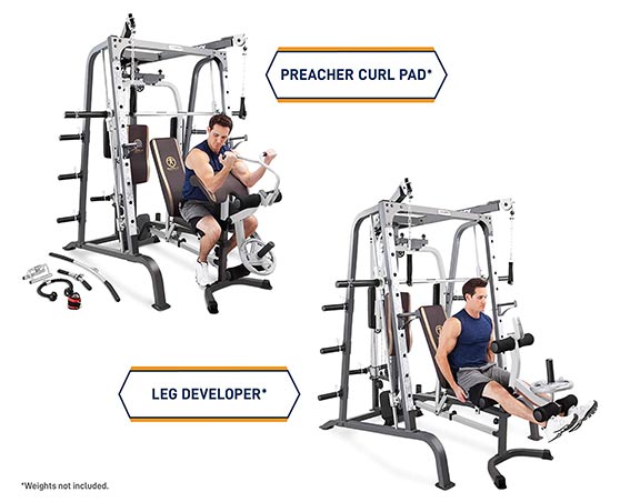 Diamond Elite Smith Machine MD 9010G exercises