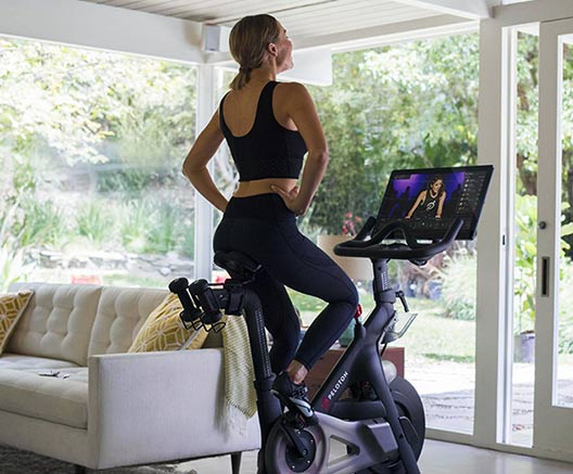 Peloton exercise bike