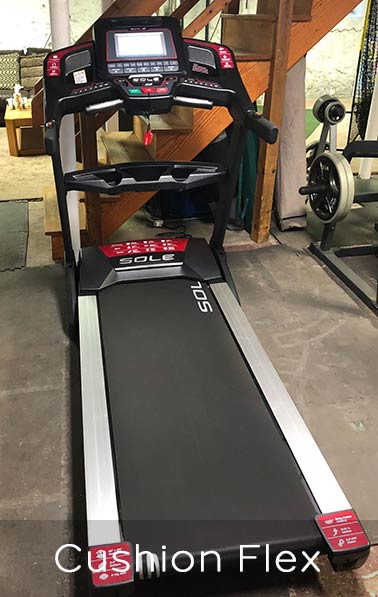 Sole F80 Treadmill Cushion Flex Whisper Deck