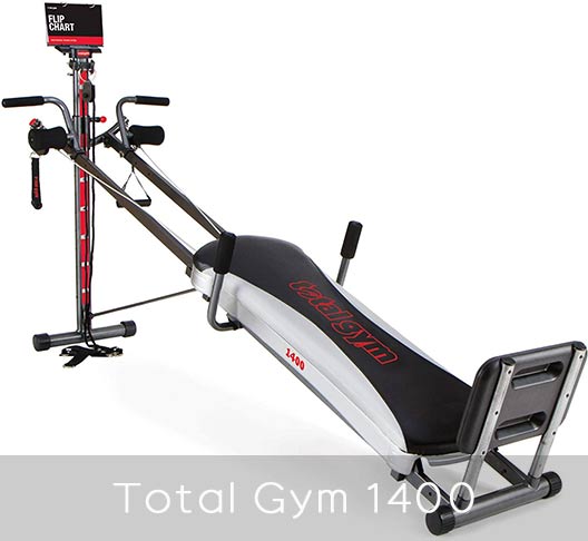 Total Gym 1400 unique features