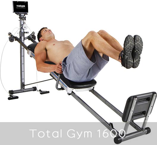 Total Gym 1600 - over 60 exercises