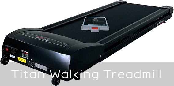 Titan Fitness Under Walking Treadmill features