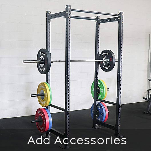 Titan power rack ability to add accessories