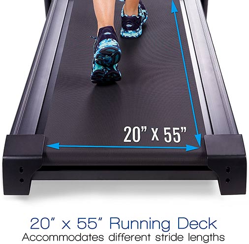 Xterra Fitness TR300 spacious deck