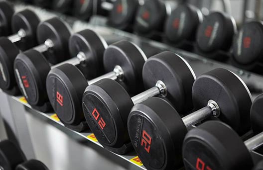 Gym Equipment Names - Dumbbells