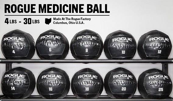 Rogue Medicine Balls Size and Appearance