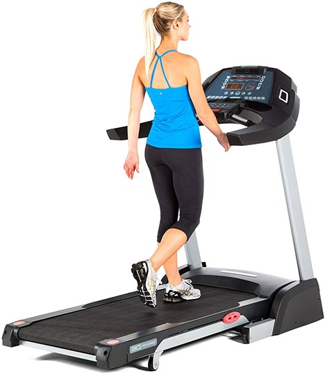 A Runner on 3G Cardio treadmill