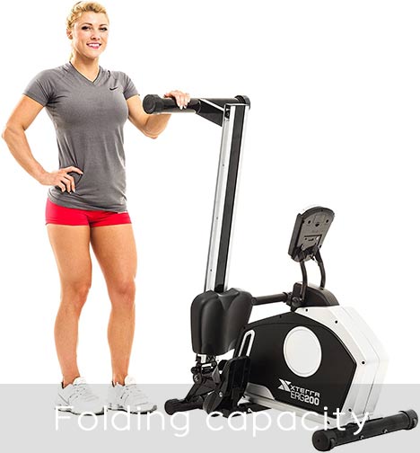 Xterra ERG200 Rower Folding capacity