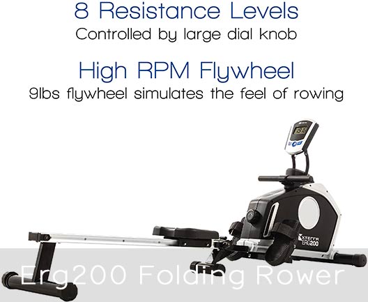 Xterra Erg200 Folding Magnetic Resistance Rower