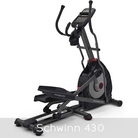 Schwinn 430 elliptical overall appearance